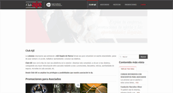 Desktop Screenshot of clubaje.com